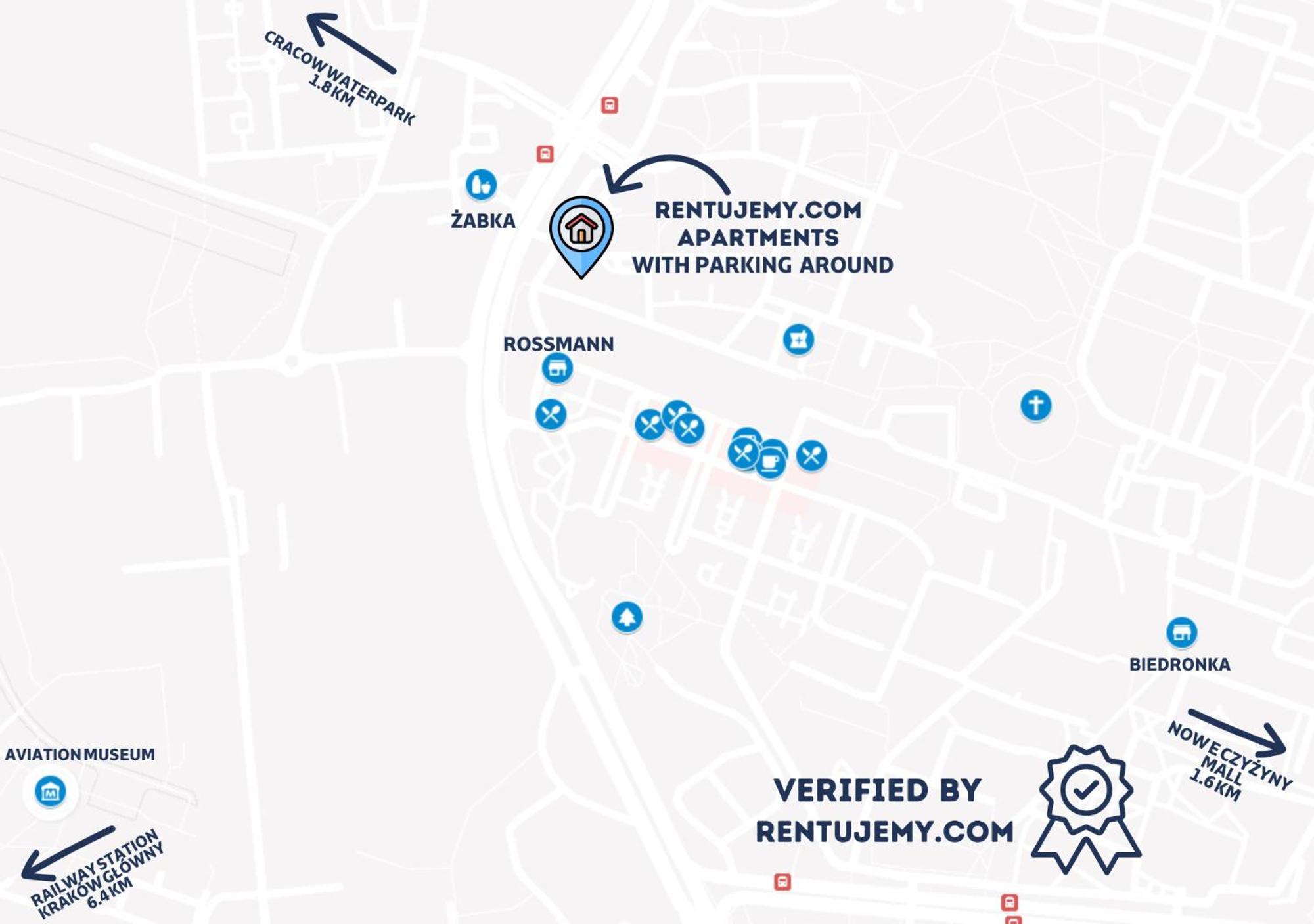 Appartamento Krakow Czyzyny - Terrace By Rentujemy Esterno foto